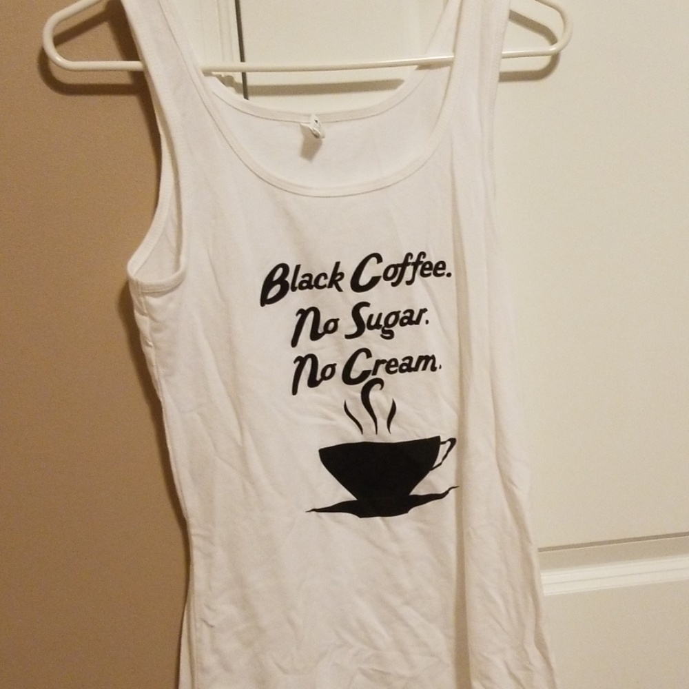 NWOT cream tank top